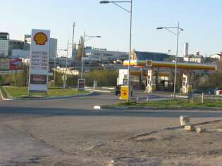 Shell, Ялтинская объездная, перекрёсток ул, Бородина, Симферополь, Крым
